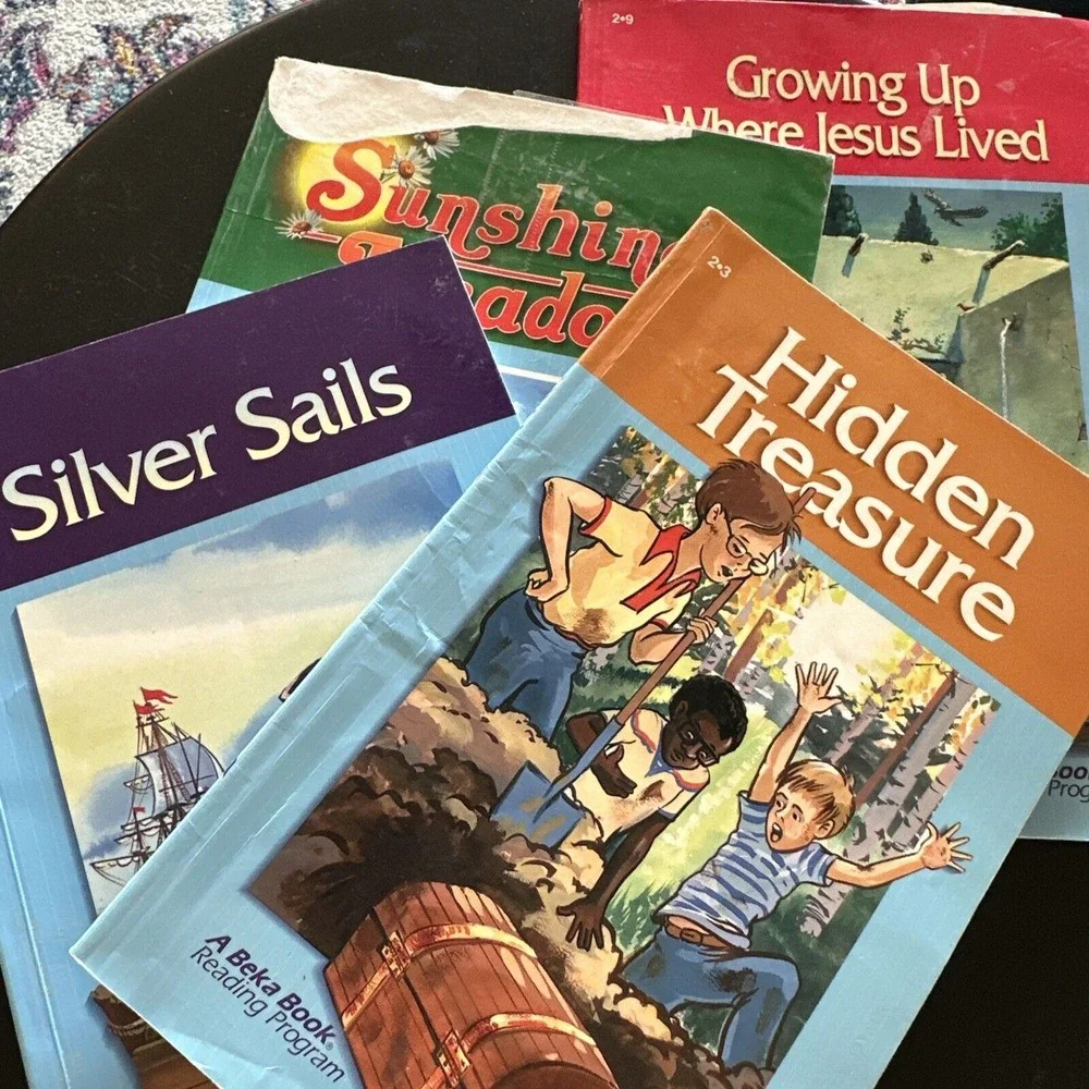 abeka 2nd grade readers lot of 4
